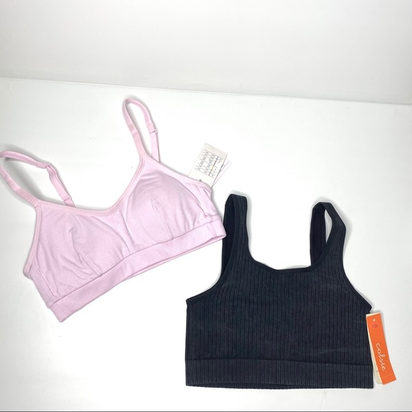 Auden Other - Auden sports bra bralet set‎ XS pink black